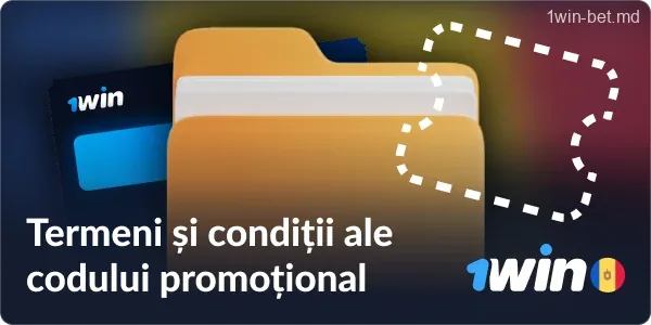 1win cod promoțional reguli în Moldova