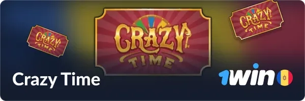 Joc bonus Crazy Time 1win Moldova